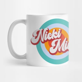 Color Circle With Name Nicki Mug